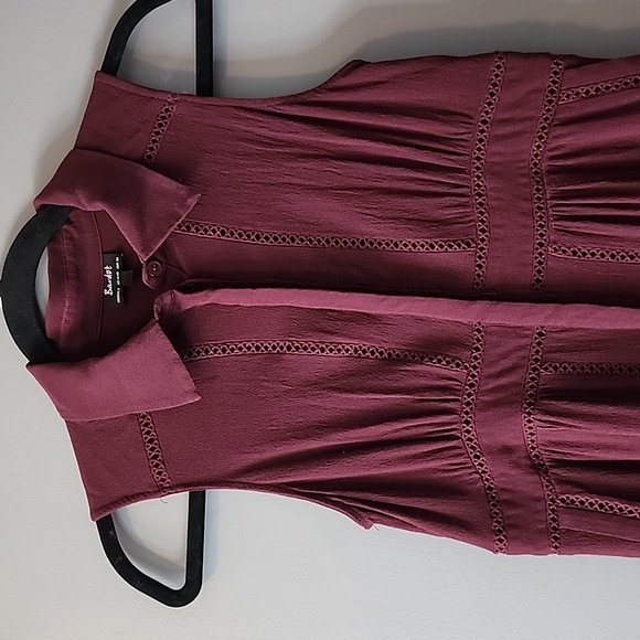 BARDOT BUTTON DOWN DRESS - Picture 3 of 6